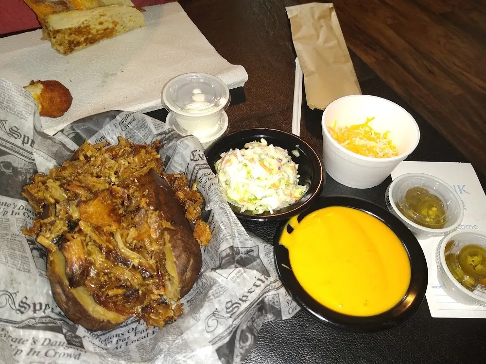 Beef Brisket Baked Potato