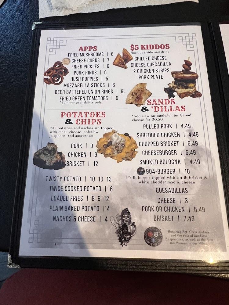 Sons of Smoke Menu image 2